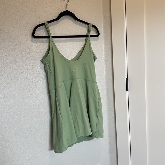 JoyLab - Women's Corset Detail Athletic Active Dress Green Size Large - Picture 6 of 9
